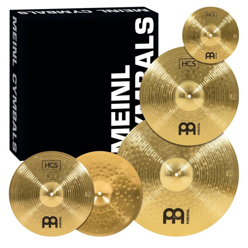 Bungu šķīvju komplekts Meinl HCS141620+10 Bungu šķīvju komplekts Meinl HCS141620+10