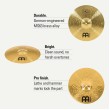 Bungu šķīvju komplekts Meinl HCS141620+10 Bungu šķīvju komplekts Meinl HCS141620+10