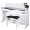 Digitālās klavieres Nux NCK-330WH-Set