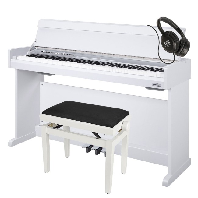 Digitālās klavieres Nux NCK-330WH-Set Digitālās klavieres Nux NCK-330WH-Set