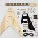 DIY elektriskā ģitāra Boston KIT-FV-10
