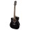 Elektro-akustiskā ģitāra Richwood RD-12LCE-BK (kreiļiem)