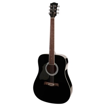 Akustiskā ģitāra Richwood RD-12L-BK (kreiļiem)