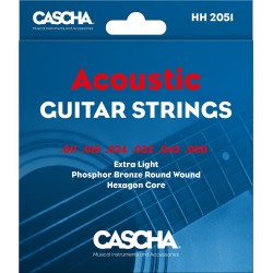 Akustiskās ģitāras stīgas Cascha HH2051 (11-50) Akustiskās ģitāras stīgas Cascha HH2051 (11-50)