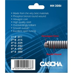 Akustiskās ģitāras stīgas Cascha HH2051 (11-50) Akustiskās ģitāras stīgas Cascha HH2051 (11-50)
