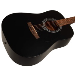 Akustiskās ģitāras komplekts Cort AD810 BKS-SET Akustiskās ģitāras komplekts Cort AD810 BKS-SET
