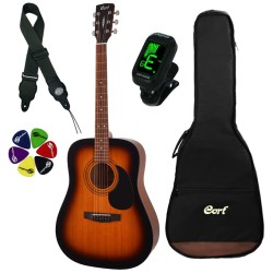 Cort Acoustic Guitar Kit AD810 SSB-SET