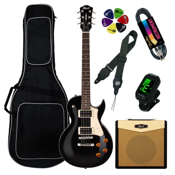 Cort Electric guitar CR100BK-Set
