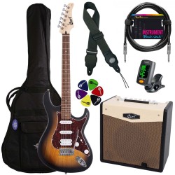 Cort Electric Guitar Kit G110-OPSB-Set