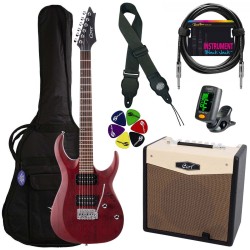 Elektriskās ģitāras komplekts Cort X100-OPBC-Set