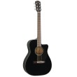 Elektro-akustiskā ģitāra Fender CC-60SCE-BK