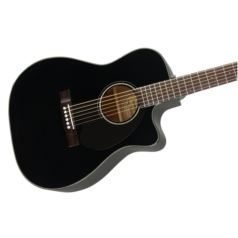 Elektro-akustiskā ģitāra Fender CC-60SCE-BK