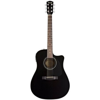 Elektro-akustiskā ģitāra Fender CD-60SCE-BK