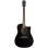 Elektro-akustiskā ģitāra Fender CD-60SCE-BK