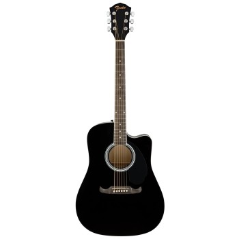 Elektro - akustiskā ģitāra Fender FA-125CE-BK