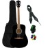 Akustiskā ģitāra Fender FA125-BK-Set Akustiskā ģitāra Fender FA125-BK-Set