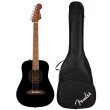 3/4 Akustiskā ģitāra Fender Redondo Mini BLK