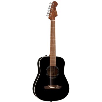 3/4 Akustiskā ģitāra Fender Redondo Mini BLK
