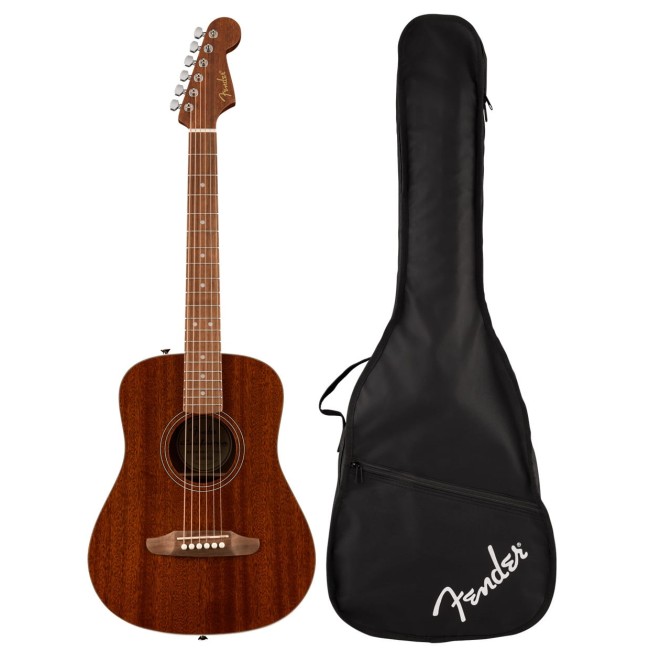 3/4 Akustiskā ģitāra Fender Redondo Mini SAP