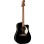 Elektro-akustiskā ģitāra Fender Redondo Standard CE BLK