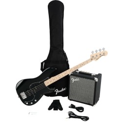 Basģitāras komplekts Fender Affinity PJ Black Basģitāras komplekts Fender Affinity PJ Black