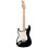 Elektriskā ģitāra kreiļiem Fender Sonic BLK