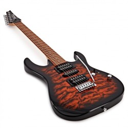 Elektriskā ģitāra Ibanez GRX70QA-ASB