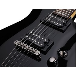 Elektriskā ģitāra Schecter Omen-6 BLK