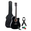 Akustiskā ģitāra Soundsation AC-GP-44CEBK