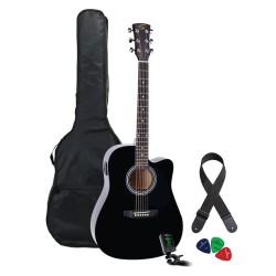 Akustiskā ģitāra Soundsation AC-GP-44CEBK