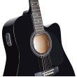 Akustiskā ģitāra Soundsation AC-GP-44CEBK