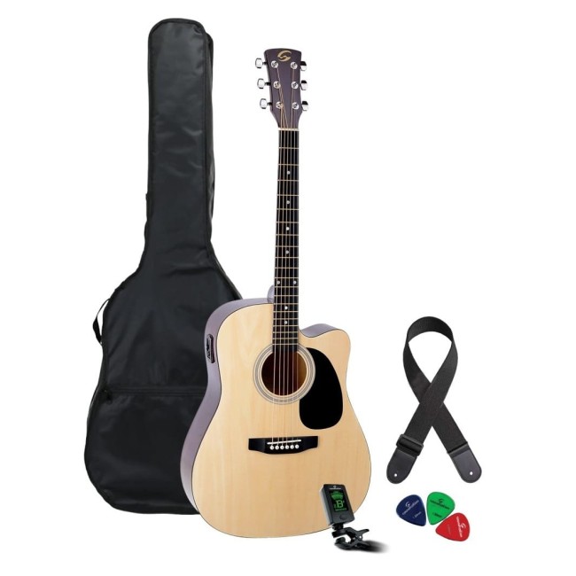 Akustiskā ģitāra Soundsation AC-GP-44CENT