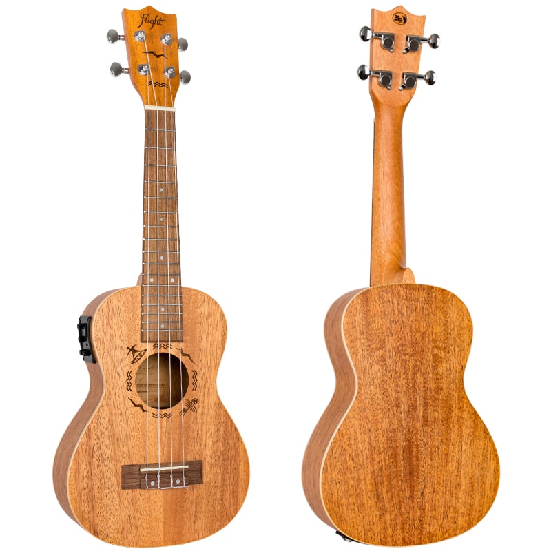 Koncerta elektro-akustiskā ukulele Flight DUC-323-EQ-MAH Koncerta elektro-akustiskā ukulele Flight DUC-323-EQ-MAH