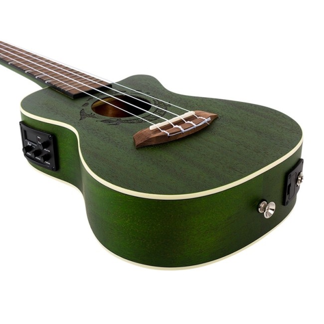 Koncerta ukulele Flight DUC-380CEQ-Jade