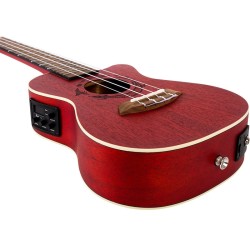 Koncerta ukulele Flight DUC-380CEQ-Coral