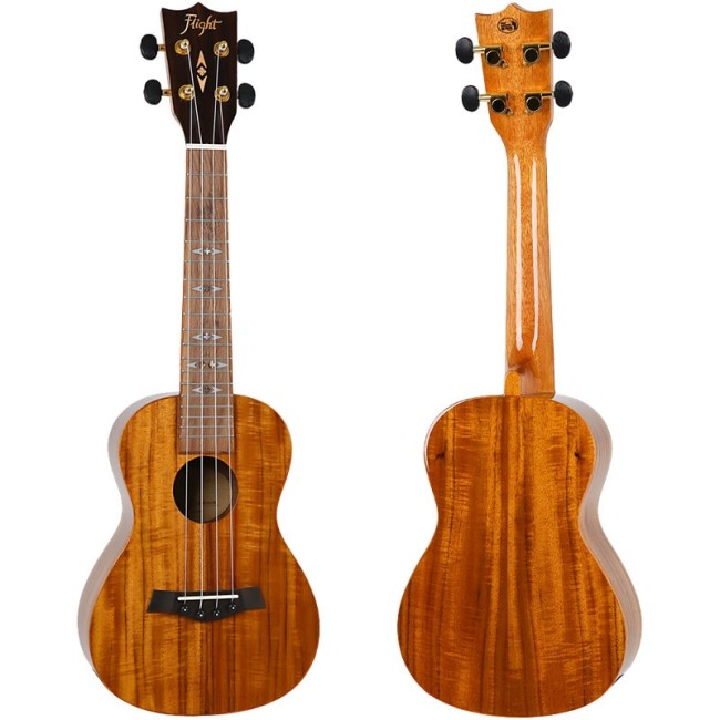 Koncerta ukulele Flight DUC-445-KOA