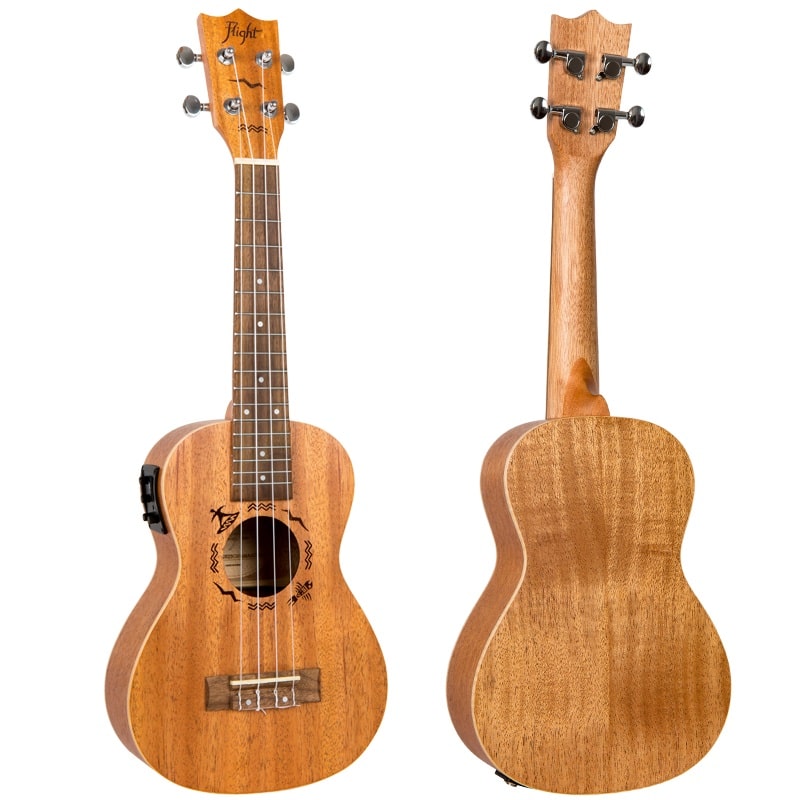 Koncerta ukulele Flight DUC-523-CEQ-MAH-MAH Koncerta ukulele Flight DUC-523-CEQ-MAH-MAH