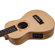 Koncerta elektro-akustiskā ukulele Flight DUC-525-EQ-SP-ZEB