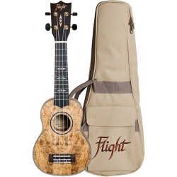 Soprāna ukulele Flight DUS-410-QA Soprāna ukulele Flight DUS-410-QA