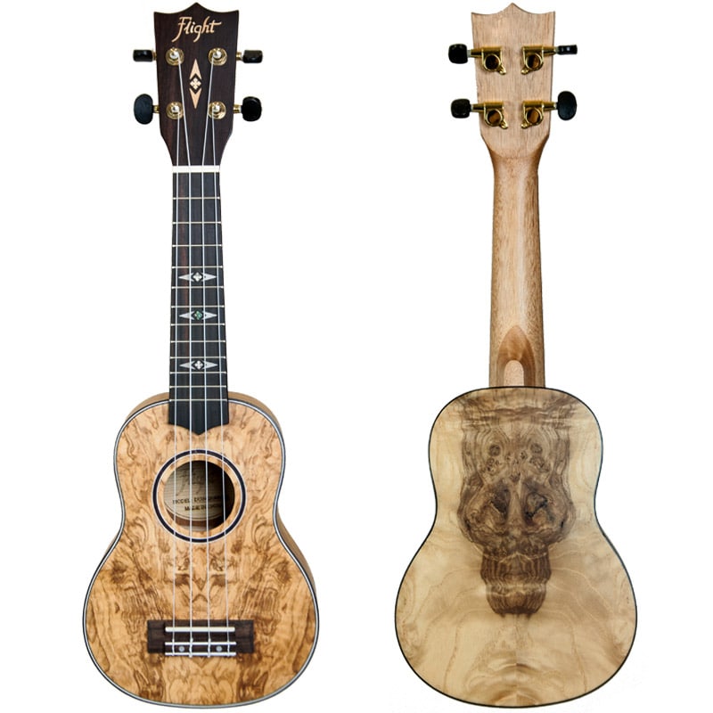 Soprāna ukulele Flight DUS-410-QA Soprāna ukulele Flight DUS-410-QA