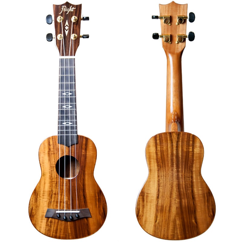 Soprāna ukulele Flight DUS-445-KOA Soprāna ukulele Flight DUS-445-KOA