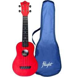Flight Soprano Travel Ukulele TUS-35-RD