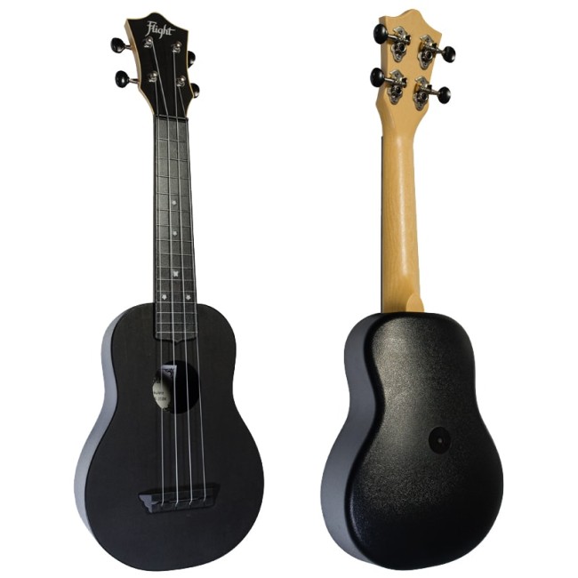 Soprāna ukulele Flight TUS-35-BK