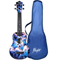 Flight Soprano Travel Ukulele TUS-40 Graffiti