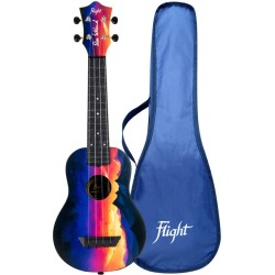 Flight Soprano Travel Ukulele TUS-EE Sunset