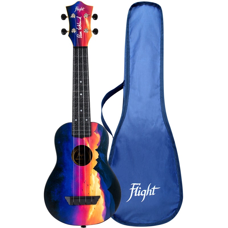 Soprāna ukulele Flight TUS-EE Sunset Soprāna ukulele Flight TUS-EE Sunset