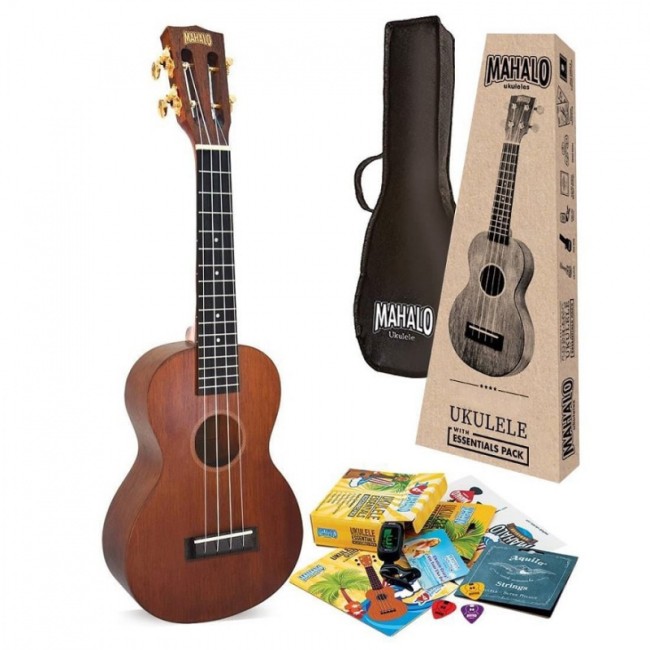 Ukuleles komplekts Mahalo MJ2-TBR-K