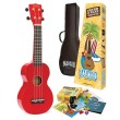 Ukuleles komplekts Mahalo MR1-RD-K