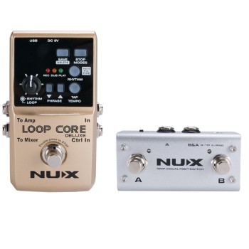 Ģitāru efektu pedālis Nux Loop Core Deluxe