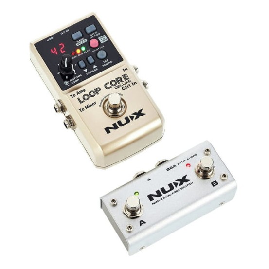 Ģitāru efektu pedālis Nux Loop Core Deluxe Ģitāru efektu pedālis Nux Loop Core Deluxe